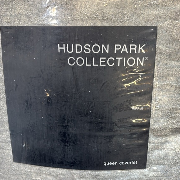 Hudson Park Collection Rippled Texture Coverlet, Queen - Exclusive. MSRP $525 - Picture 8 of 8